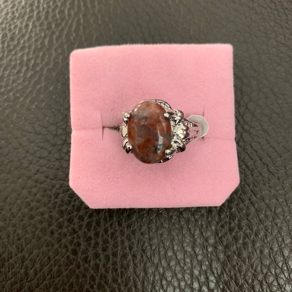 Silver plated ring